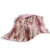 Ink-wash Painting Striped Blanket, Double-Sided Sofa Throw, Flannel Blanket for Air-Conditioned Afternoon Naps