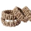2 Pcs Hand-woven Nordic style hemp rope curtain tie rope, for home hairpin storage decoration, holiday gift