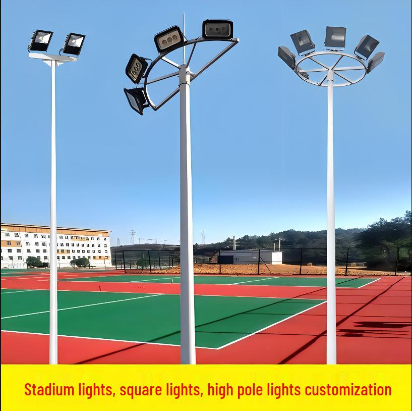 Integrated LED Street Light for Outdoor, Square, and Stadium Use 15 meters