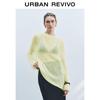 UR 2025 Autumn Women's Mohair Knit Sweater