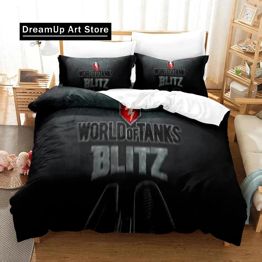 3D Print Game World of Tanks Fashion Bedding Set Boys Girls Twin Queen King Size Duvet Cover Pillowcase Bed boys Adult Bedroom