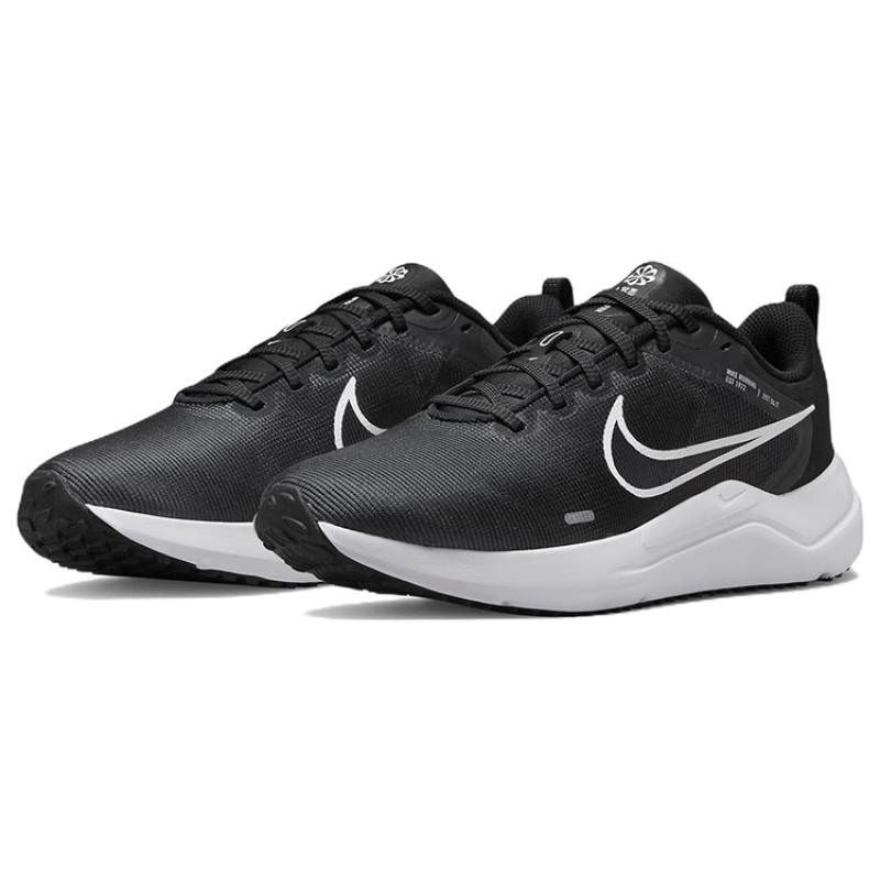 Nike Downshifter 12 Black White Women's DD9294-001