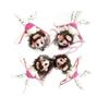 Plush Toy Keychain With Pink Beard Uncle For Kids And Teens