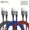 1M 2M 3M USB A To Lightning MFi Certified Cable For 14 13 12 11 X XR Pro Max Fast Charging Cable Charger Data Wire Cord