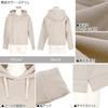 Kobe Lettuce Cardboard Hoodie Free Size Black Fleece-Lined [C5032]