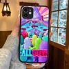 F-Fall G-Guys Party Game For Silicone Matte Phone Case For IPhone 16 Pro Max 15 14 13 12 11 X XS MAX