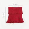 Fashion Women Scarf Unisex Warm Autumn Winter Soft Knitted Solid Color Fake Turtleneck Scarf Collar