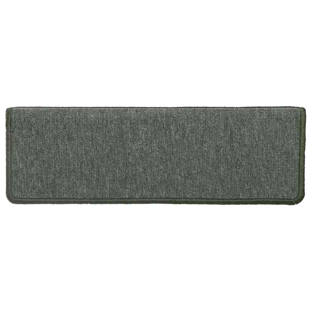 Stair Mats 30 Pcs. 65X21X4 Cm Green