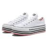 Chuck Taylor All Star Wmns Converse Platform Layer Low 'Logo Play - White' Women's 566762C