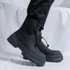 2024 new snow boots men's outdoor hiking function wind thick-soled short Martin boots 4722-R