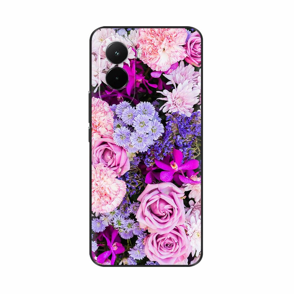 For Poco M7 4G Case Silicone Camera Protection Back Cover For Xiaomi PocoM7 4G TPU Cartoon Funda Poco M7 4G M 7 Phone Case Coque