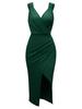 2025 Summer Women's Sleeveless V-Neck Dress - Casual European & American Style