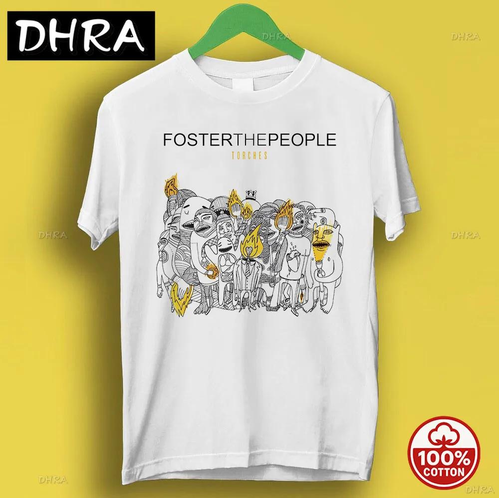 Foster The People Torches Retro Music Gift Tee T Shirt P38 in Y2K Trend Style Minimalist Tops T Shirt Casual Top Hip Hop S