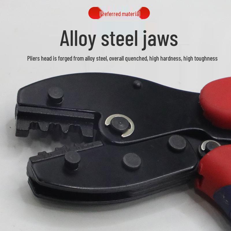 LY Series Multi-Functional MC4 Photovoltaic & Pre-Insulated Terminal Crimping Tool for Fork, U, and Y Types