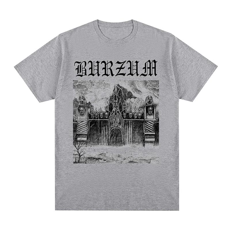 Футболка Burzum Cool с круглым вырезом, хлопковая, мужская, новая, женская. S