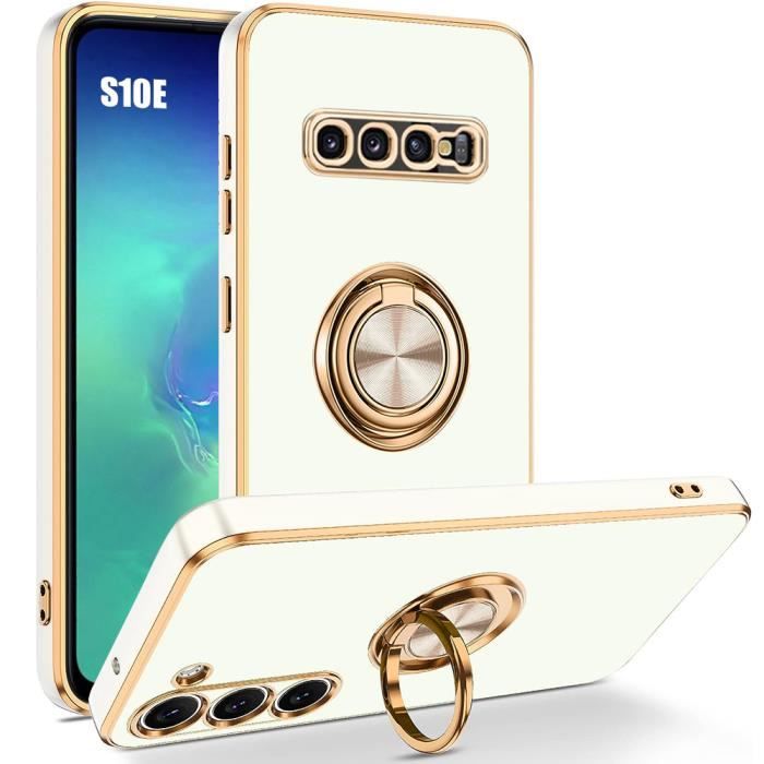 Coque - Samsung - Galaxy S10e - Antichoc - Anti-Rayures - Luxe TPU Souple Blanc