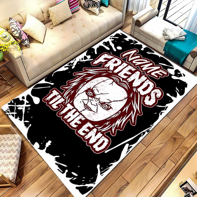 Custom personalization Chucky Area Rug - Perfect For Kitchen, Bathroom,Laundry Room Decor Large Size Available,Gift All Seasons