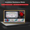 Insulation Resistance Tester Digital Resistance Meter Megger Handheld Insulation Tester Megameter 0-2000Mohm 100V/250V/500V/1000V