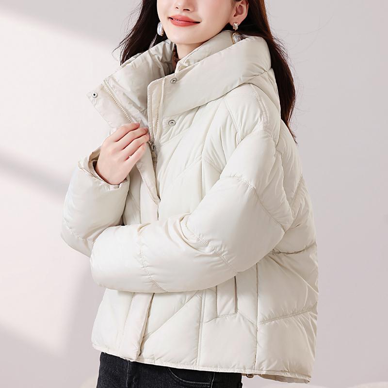 Fashion Winter Jackets Woman Short Parkas Hooded Plus Size Loose Thick Warm Outerwears Women's Coats