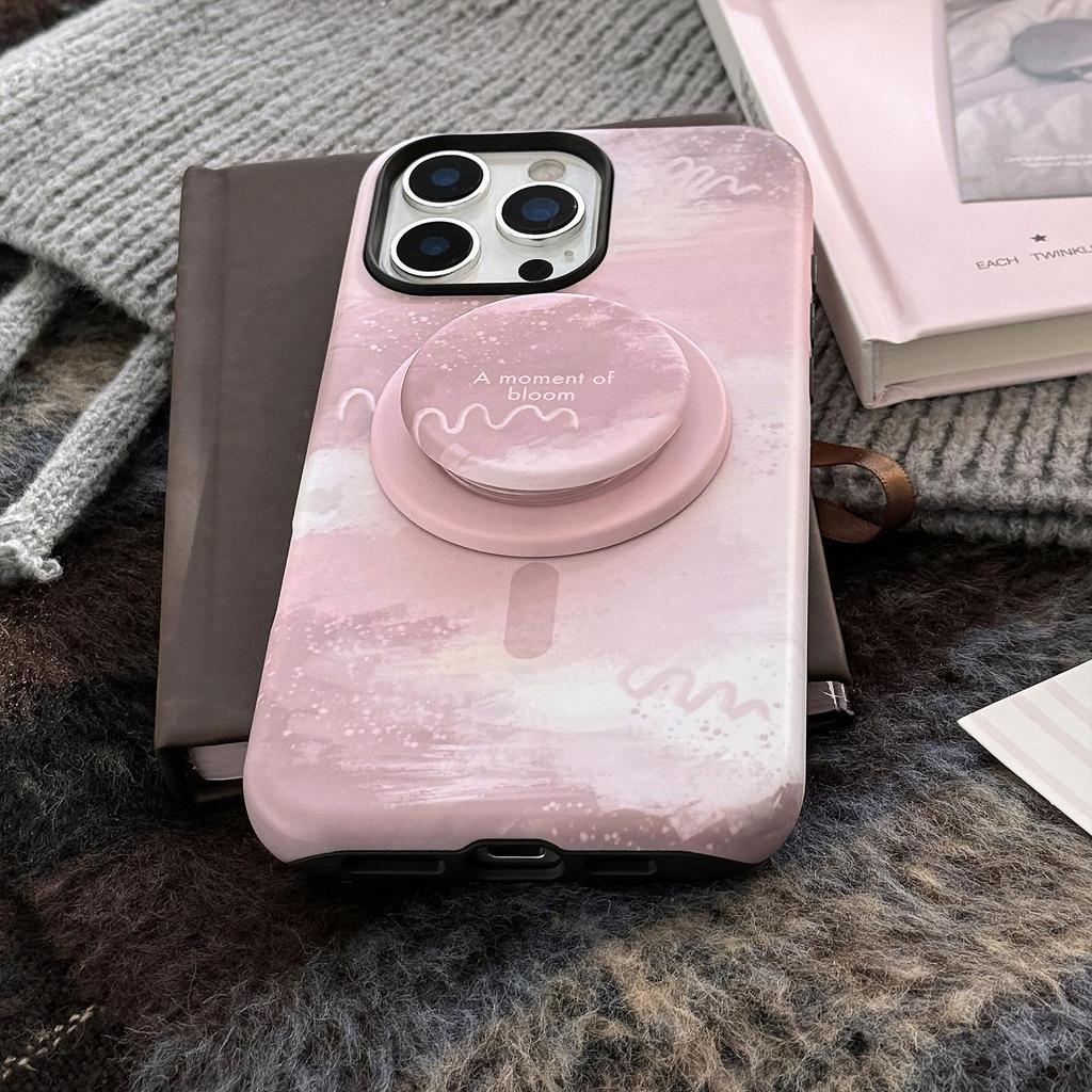 Magnetic Bracket Phone Case Suitable for iPhone 13, iPhone 15, iPhone 16 Pro Max