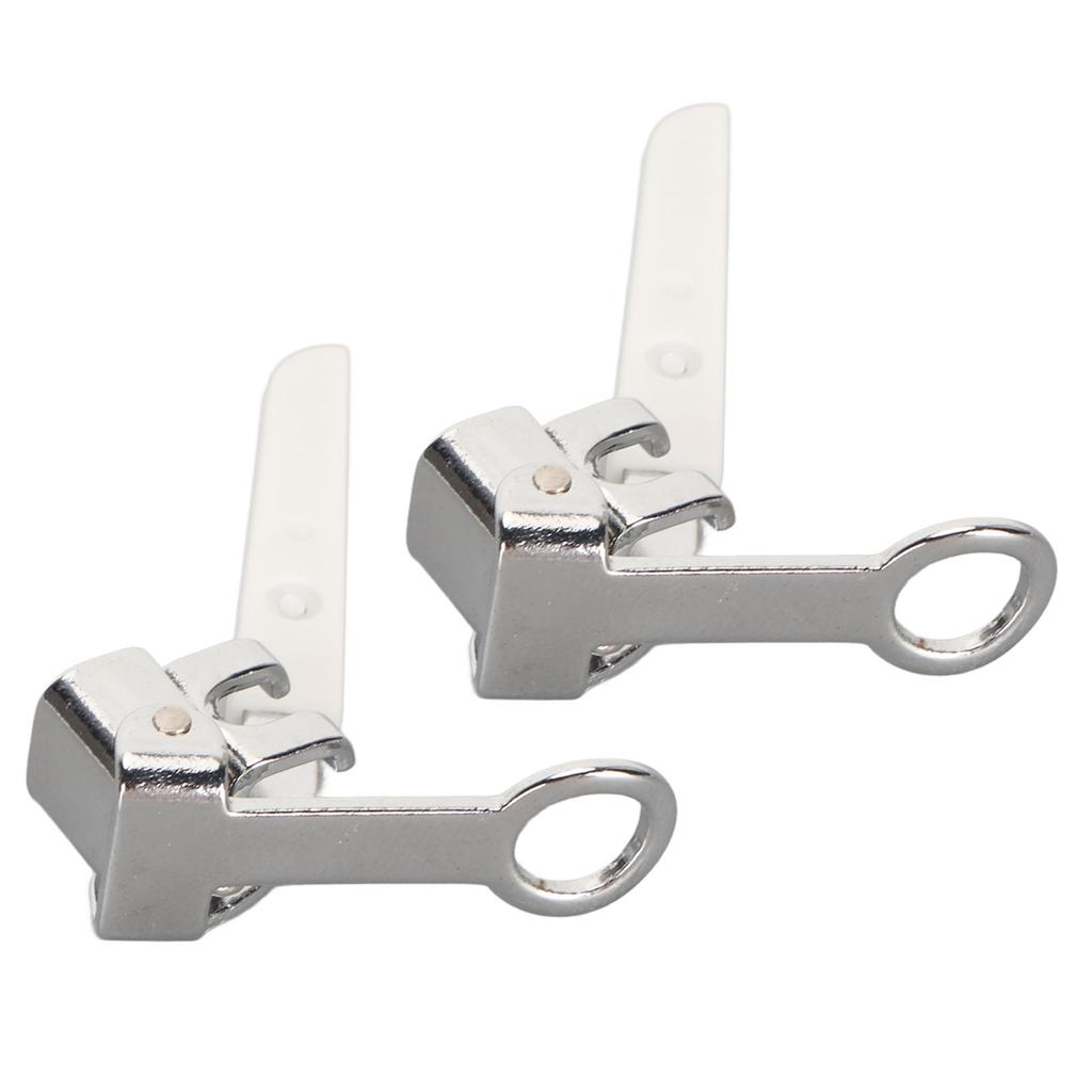 2PCS Embroidery Darning Foot Stainless Steel Embroidery Presser Foot for Singer 4452 44S 6180 6160