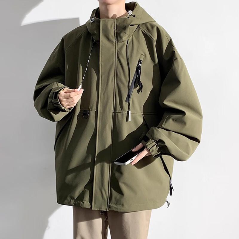 PLAYBOY Men's & Women's Hooded Windbreaker Jacket