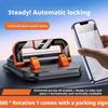 Dashboard Car Phone Holder 360-Degree Rotation Head-Up Phone Mount Stable Universal Auto Phone Stand with Number Plate