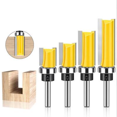 8mm Schaft Gerade Bit Wolframkarbid Doppelflöte Router Bits Fräser für Holz Holzbearbeitung Werkzeug Router Bit