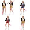 Vampire Student Costume For Halloween Cosplay Horror Zombie School Uniform