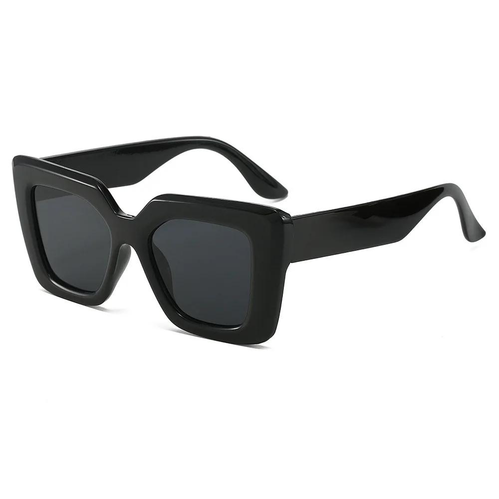

Large Square Sunglasses Fashionable Elegant UV400 Protection for Stage Performances Party Gatherings Luxury Glasses
