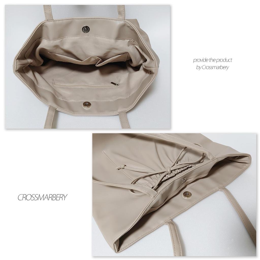 Crossmarberry Vertical Tote A4 Perfect for Faux Large Large Shoulder Fits Long R96 Black Women's Bag, Size, Commuting, Leather, Capacity, Ribbon,