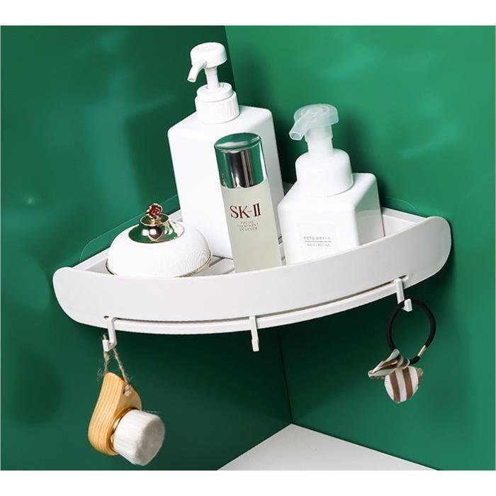 Wall Shelf - Corner Shelf - White - Drill-Free - Easy To Install