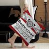King Of Beer B-Budweiser Pillow Gifts Home Office Furnishings Bedroom Sofa Car Cushion Cover Case 45X45Cm