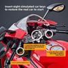 Simulation Spray 1:9 Ducati 1199 Super Motorcycle Alloy Model Diecast Collection Miniature Voiture Gift for Boyfriend Home Decor