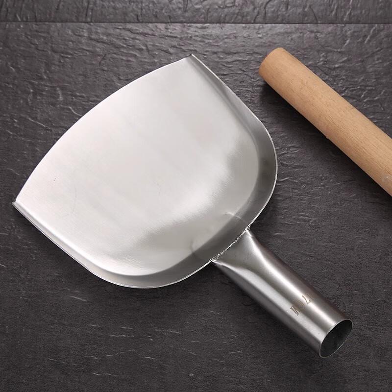 Commercial Stainless Steel Round Head Wok Spatula