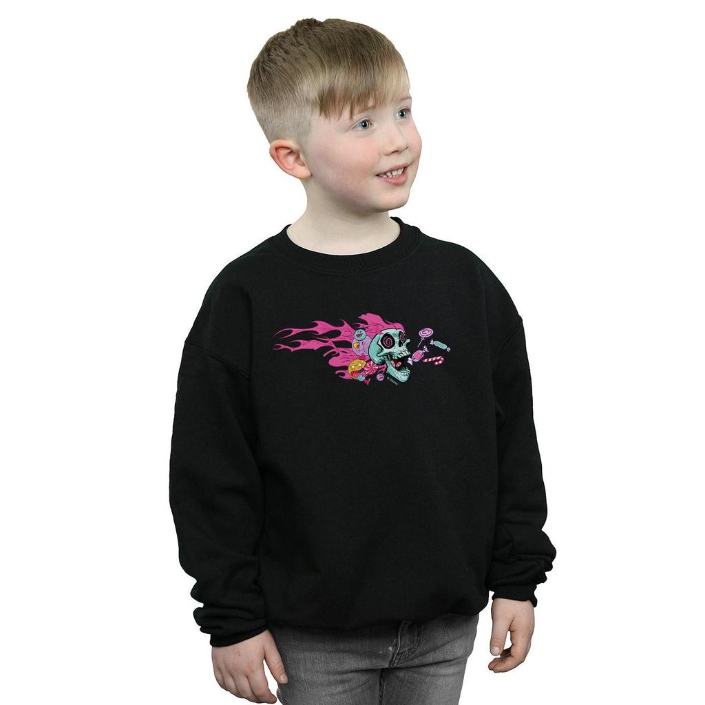 Disney Boys Wreck It Ralph Candy Skull Sweatshirt