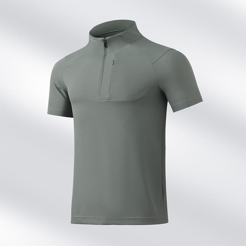 Waffle Quick-drying T-shirt Men's Sports Running Women's Short-sleeved Couple's Cold Silk Quick-drying Clothes High-quality Sportswear