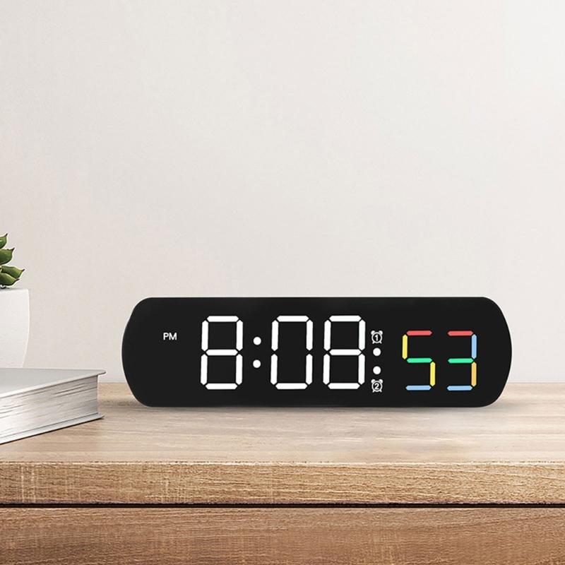 LED Clock  Table Clock LED Digital Alarm with Temperature Display Perfect for Bedroom Room Home Decorations