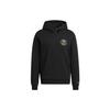 adidas Gfx Hood Swt Back Abstract Pattern Printing Kangaroo Pocket Sports Hooded Long Sleeves Black Men's HN2018