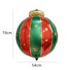 5 Christmas balls aluminum film balloon background Christmas tree outdoor decoration hanging balloons, party supplies decoration