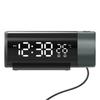 Projection Alarm Clock Digital Clock with 180° Rotatable Projector 4 Level Brightness Dimmer Clear LED Display Dual Alarms Snooze Model 12 24H,