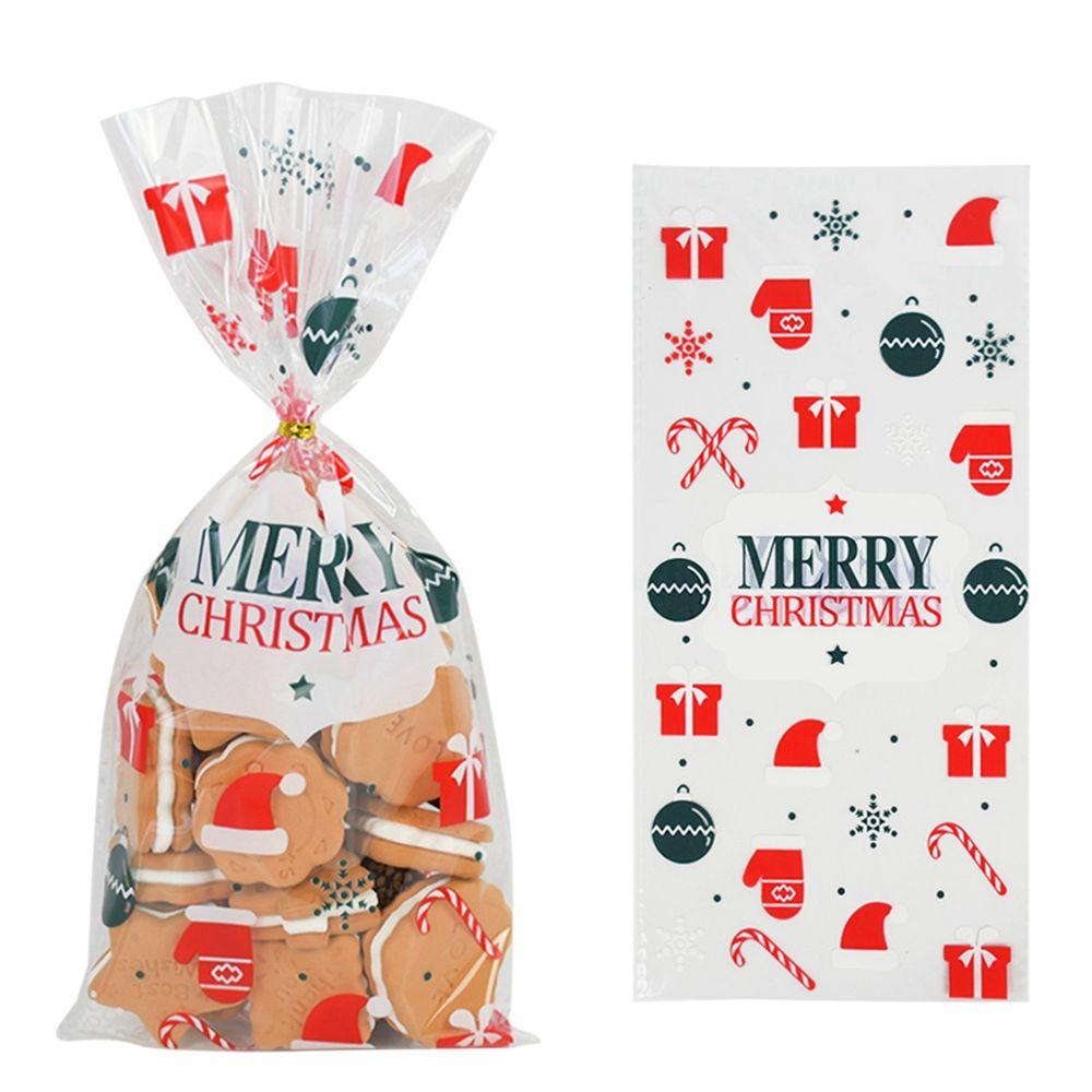 

Supplies Party Biscuit Cookie Candy Pouches Christmas Candy Bags Christmas Decoration Biscuit Bags 1