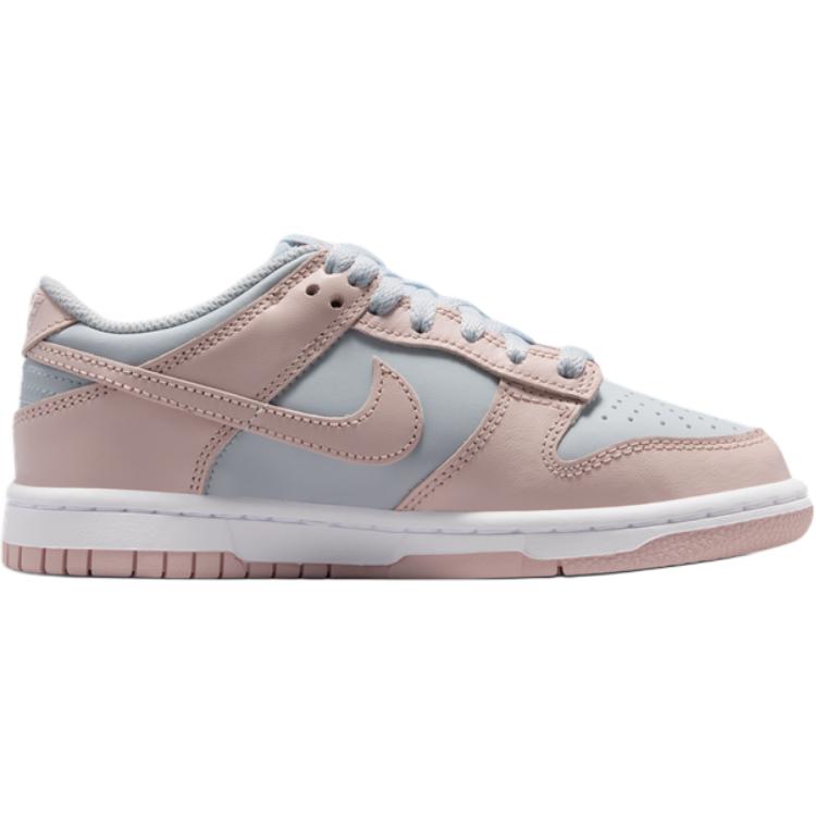Nike Dunk Low top Buty do skateboardingu dla dzieci Jasnoniebieskie Różowe Dziecięce FB9109-402