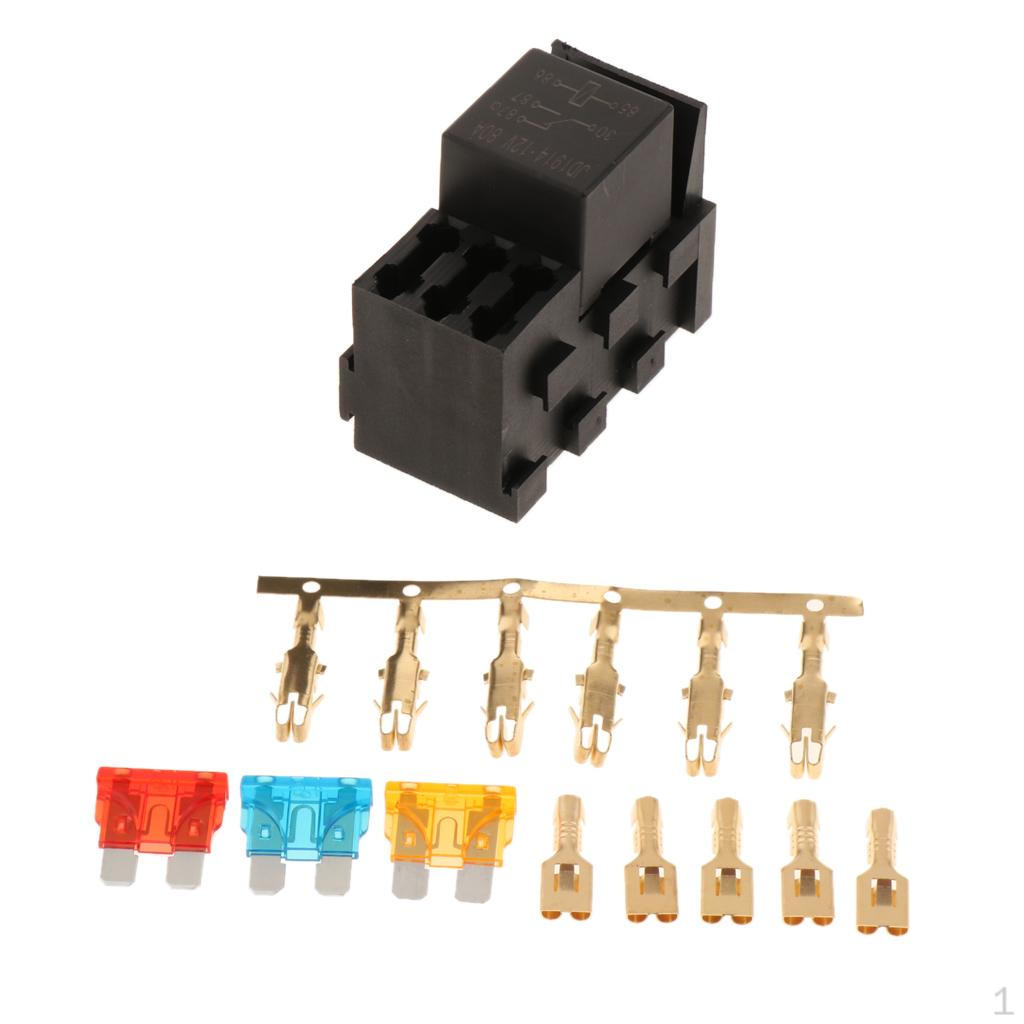 25A RV Marine Truck Camper Boat 1-Way + 3-Slot Holder Box