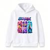 Kids Boys Girls Hoodie Cool Anime Character Printed Long Sleeve Casual Pullover Sweatshirt For Youth Daily Wear