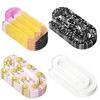 4pcs Creative Enormous Paper Clips Classroom Theme Acrylic Notebooks Paper Clips Reading Mark DIY Document Bookmark