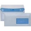Enveloppes - TECNO - PRESTIGE - 500 Unités - Extra Blanc - Format DL 110x220 Mm Avec Fenêtre