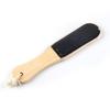 Double-Sided Wooden Foot Scrubber: Dead Skin & Keratin Remover