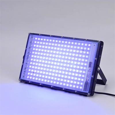 300W UV Black Floodlight 395nm 400nm Led UV Ultraviolet Stage Lamp LED Stage Blacklight Waterproof Disco Party Stage Backlight