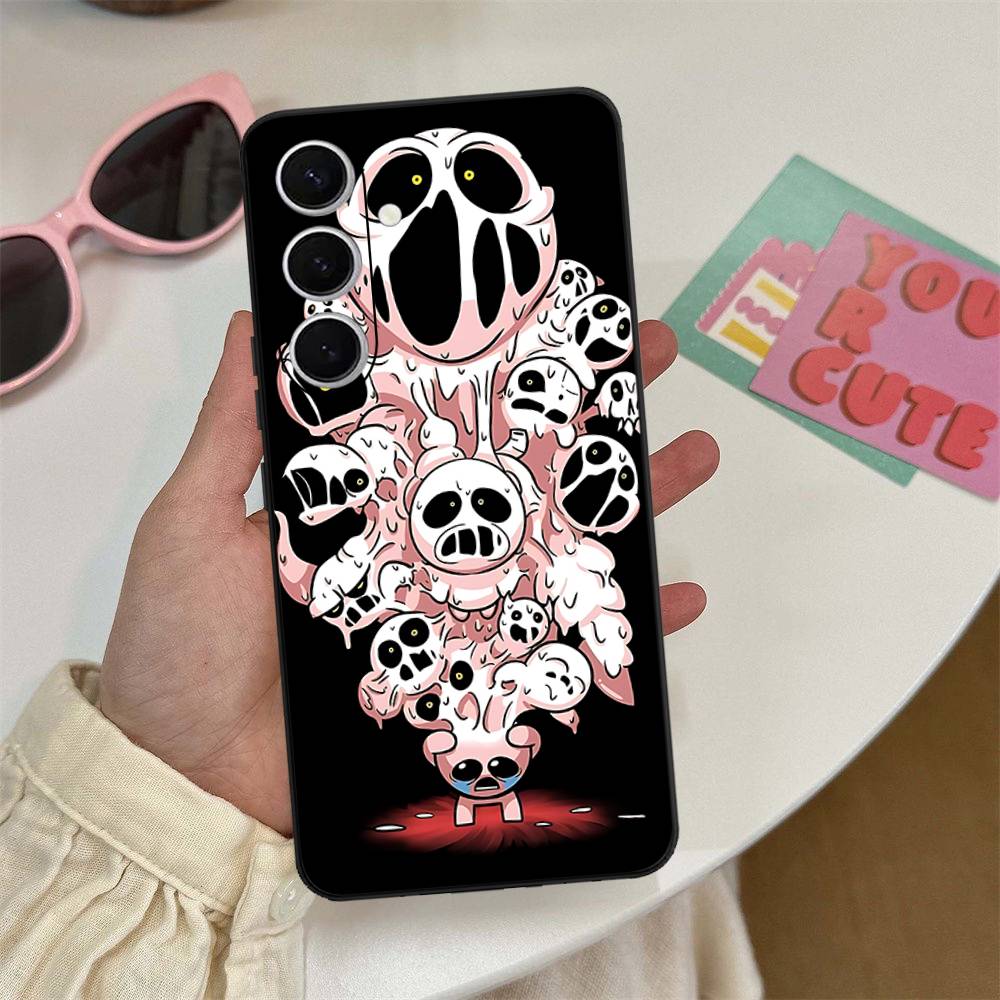 Game The Binding Of I-Isaac Phone Case For Samsung S 24 Fe 25 Ultra Plus 20 Lite 21 30 22 23 24 22 Ultra 5G Fundas